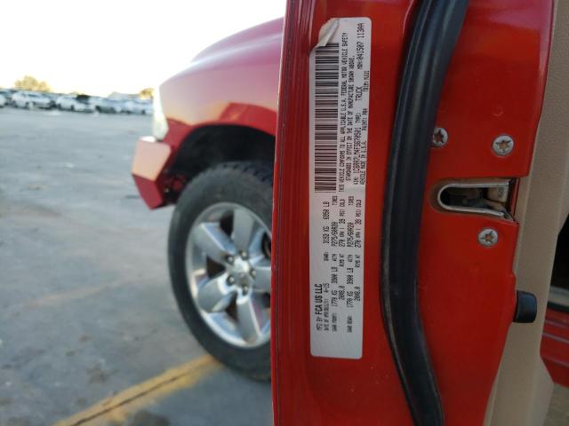 1C6RR7LM4FS670501 - 2015 RAM 1500 SLT RED photo 12