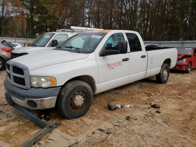 3D7KA28D34G163791 - 2004 DODGE RAM 2500 S WHITE photo 1