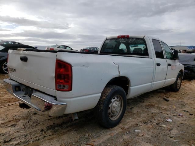 3D7KA28D34G163791 - 2004 DODGE RAM 2500 S WHITE photo 3