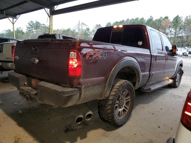 1FT7W2BT1GEB58540 - 2016 FORD F250 SUPER BURGUNDY photo 3