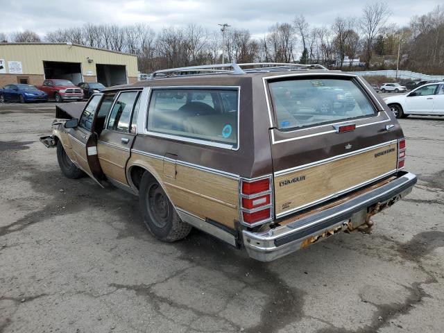 1G1BN81YXJR138857 - 1988 CHEVROLET CAPRICE CL ყავისფერი ფოტო 2