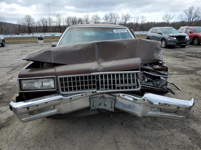 1G1BN81YXJR138857 - 1988 CHEVROLET CAPRICE CL ყავისფერი ფოტო 5