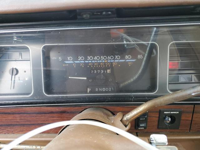 1G1BN81YXJR138857 - 1988 CHEVROLET CAPRICE CL ყავისფერი ფოტო 9