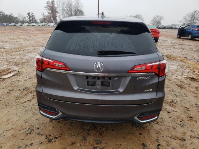 5J8TB4H39JL016857 - 2018 ACURA RDX GRAY photo 6