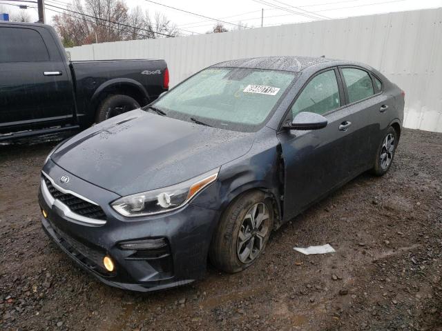 3KPF24AD6ME355524 - 2021 KIA FORTE FE GRAY photo 1