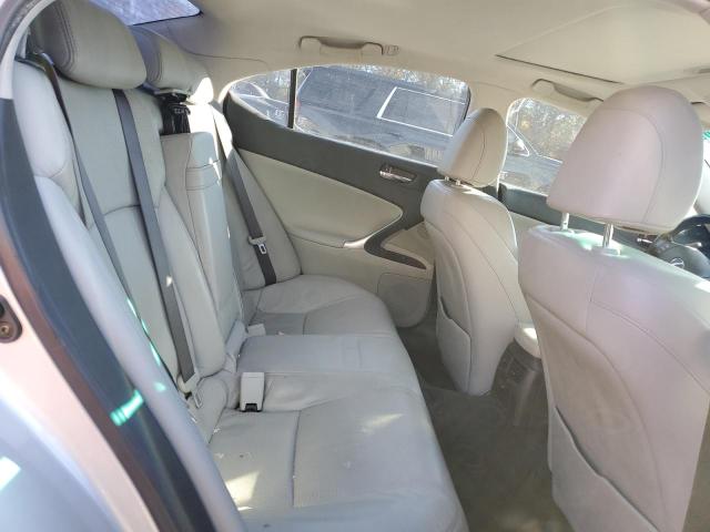 JTHBE262162004830 - 2006 LEXUS IS 350 SILVER photo 10