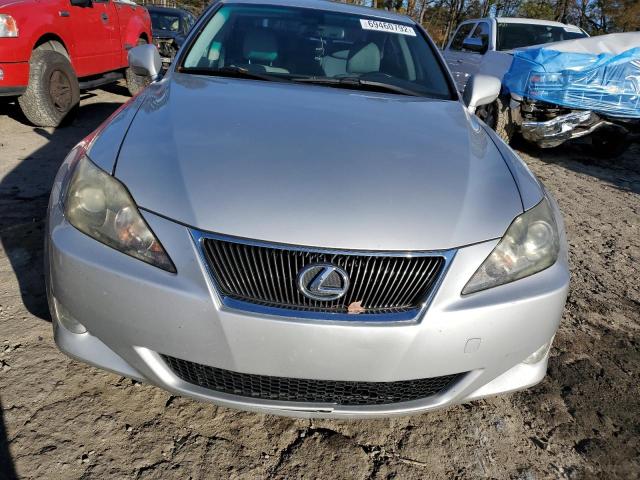 JTHBE262162004830 - 2006 LEXUS IS 350 SILVER photo 5