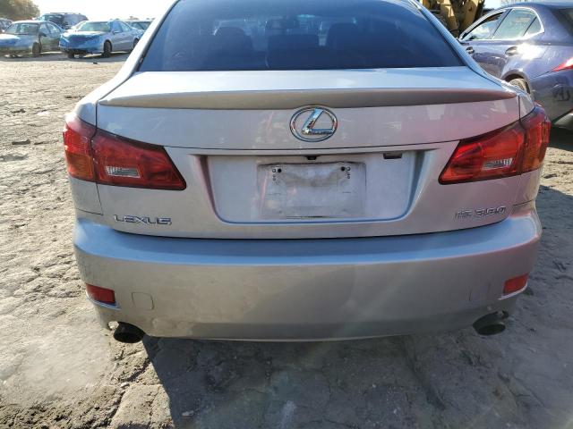 JTHBE262162004830 - 2006 LEXUS IS 350 SILVER photo 6