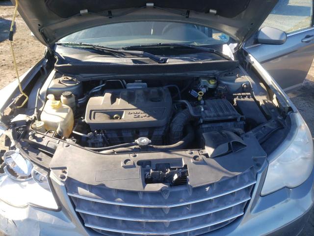 1C3LC46K07N633622 - 2007 CHRYSLER SEBRING SILVER photo 11