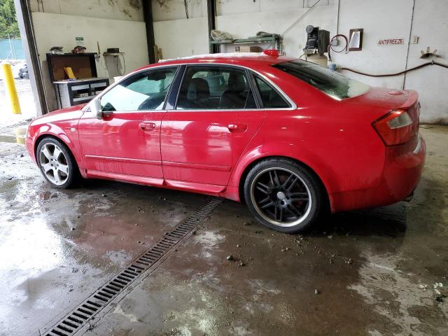 WAUPL68E14A065025 - 2004 AUDI S4 RED photo 2