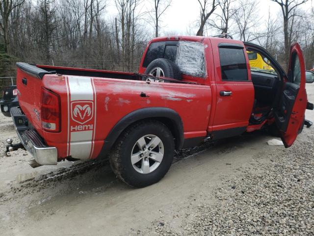 1D7HU18D05J599106 - 2005 DODGE RAM 1500 S RED photo 3