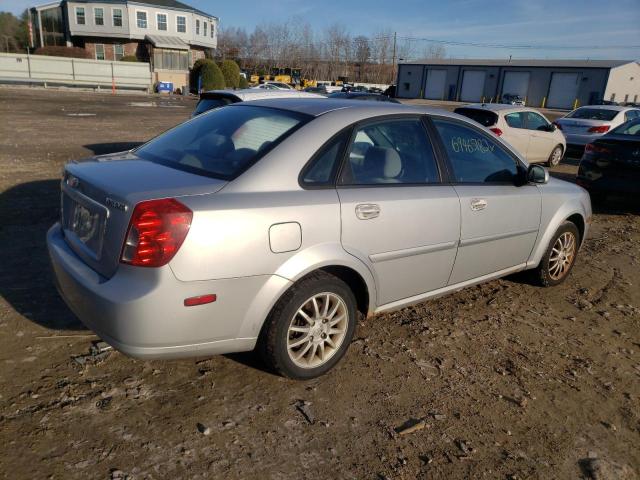 KL5JJ56Z95K086012 - 2005 SUZUKI FORENZA LX SILVER photo 3