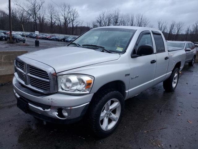 1D7HU18278S576662 - 2008 DODGE RAM 1500 S SILVER photo 1