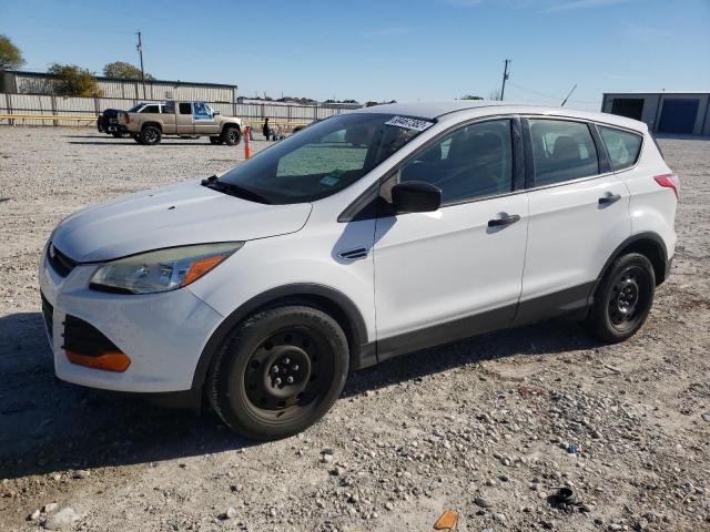 1FMCU0F75FUA07366 - 2015 FORD ESCAPE S WHITE photo 1