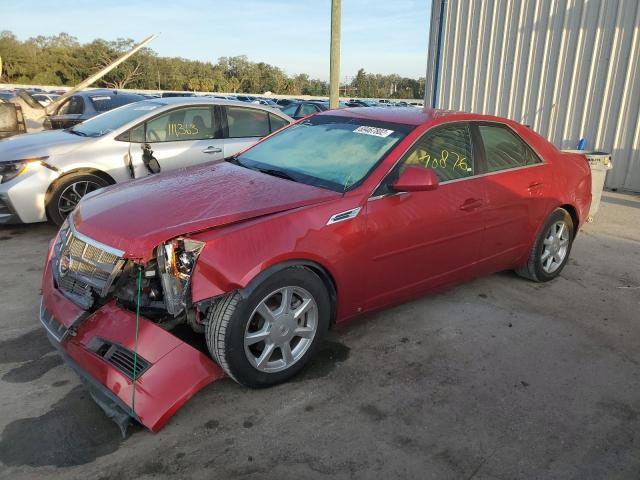 1G6DR57V180182666 - 2008 CADILLAC CTS HI FEA RED photo 1