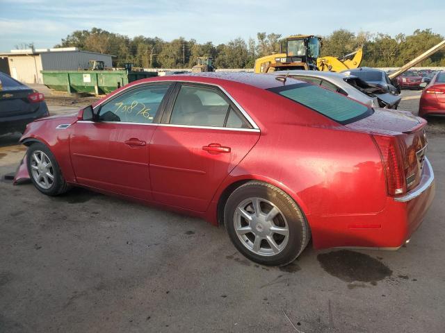 1G6DR57V180182666 - 2008 CADILLAC CTS HI FEA RED photo 2