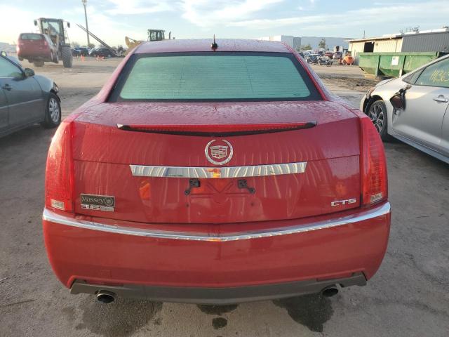 1G6DR57V180182666 - 2008 CADILLAC CTS HI FEA RED photo 6