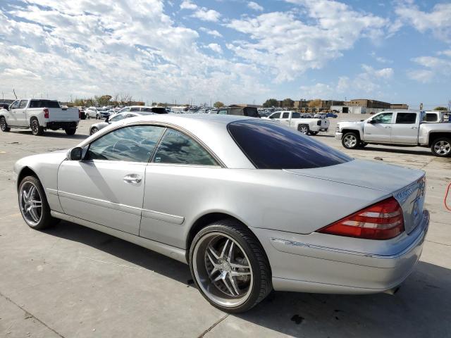 WDBPJ75J52A028412 - 2002 MERCEDES-BENZ CL 500 SILVER photo 2