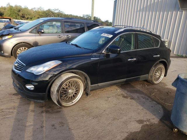 JNKAJ09F68M356609 - 2008 INFINITI EX35 BASE Սև լուսանկար 1