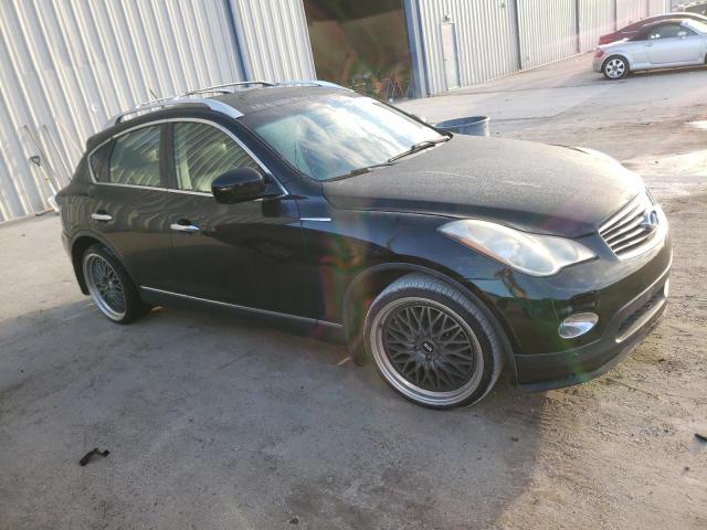 JNKAJ09F68M356609 - 2008 INFINITI EX35 BASE BLACK photo 4