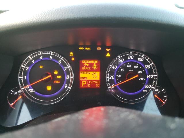 JNKAJ09F68M356609 - 2008 INFINITI EX35 BASE Սև լուսանկար 9