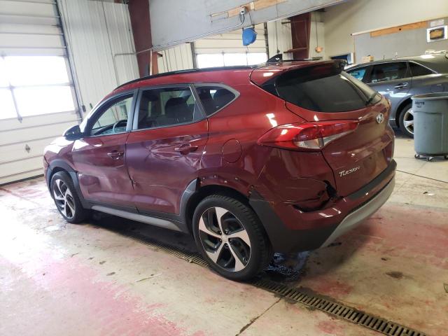 KM8J3CA24JU775243 - 2018 HYUNDAI TUCSON VAL BURGUNDY photo 2