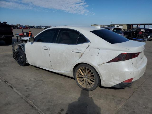 JTHBF1D21F5049369 - 2015 LEXUS IS 250 WHITE photo 2