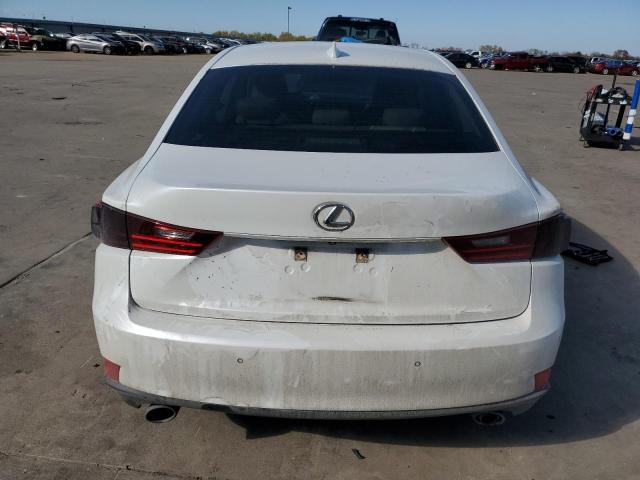 JTHBF1D21F5049369 - 2015 LEXUS IS 250 WHITE photo 6