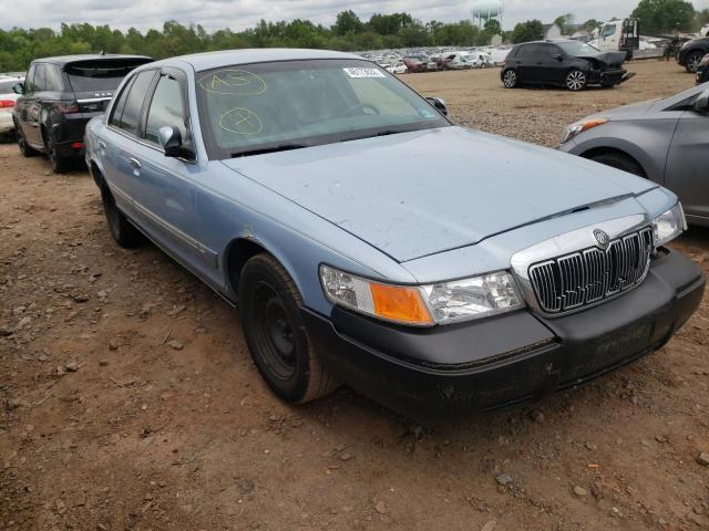 2MEFM74W71X619296 - 2001 MERCURY MARQUIS TEAL photo 1