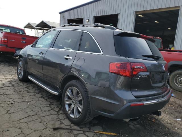 2HNYD2H86CH521134 - 2012 ACURA MDX ADVANC CHARCOAL photo 2