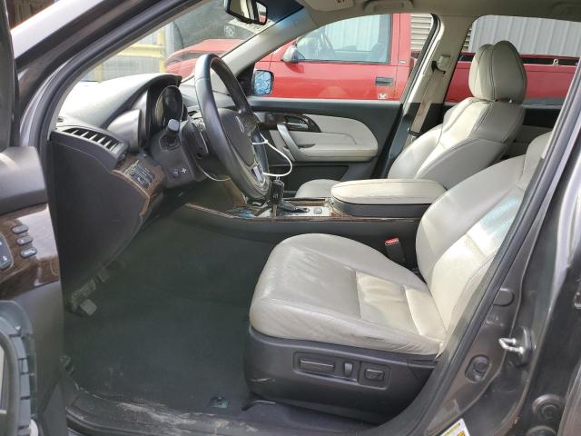 2HNYD2H86CH521134 - 2012 ACURA MDX ADVANC CHARCOAL photo 7