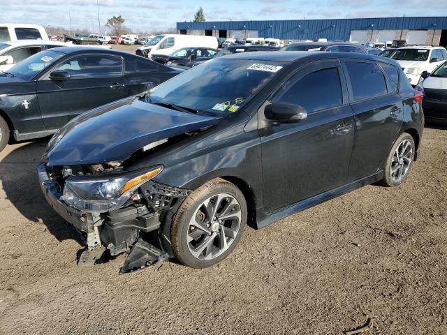 JTNKARJE5HJ549442 - 2017 TOYOTA COROLLA IM BLACK photo 1