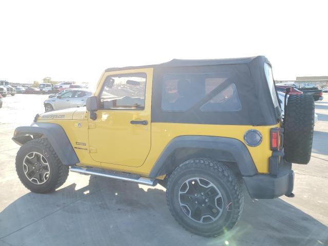 1C4AJWAG6FL702797 - 2015 JEEP WRANGLER S YELLOW photo 2