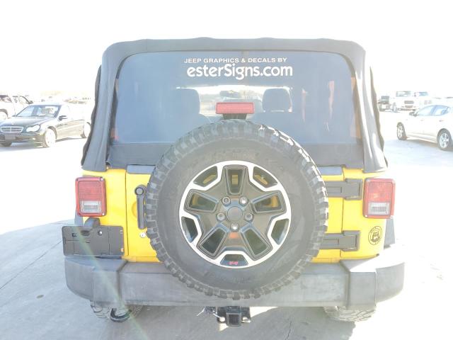1C4AJWAG6FL702797 - 2015 JEEP WRANGLER S YELLOW photo 6