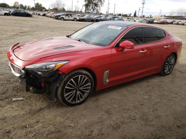 KNAE15LAXK6062328 - 2019 KIA STINGER RED photo 1