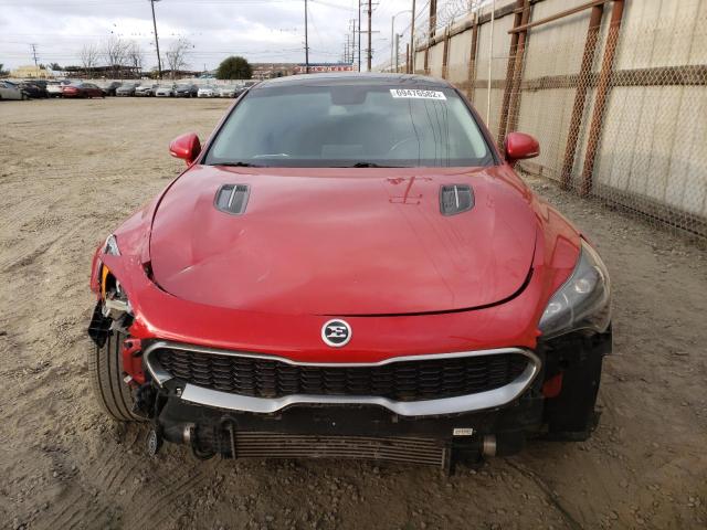 KNAE15LAXK6062328 - 2019 KIA STINGER RED photo 5