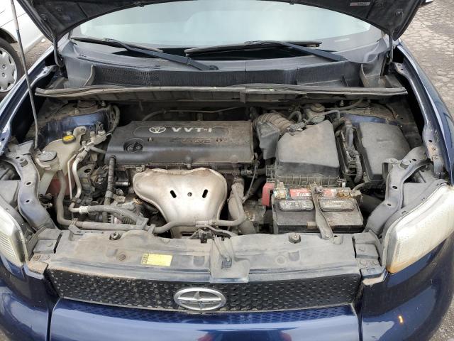 JTLKE50E981020955 - 2008 TOYOTA SCION XB ლურჯი ფოტო 12