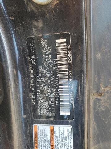 JF1ZNAA17D1728961 - 2013 TOYOTA SCION FR-S CHARCOAL photo 12