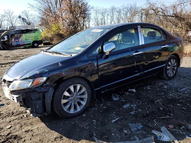 2HGFA1F94AH532496 - 2010 HONDA CIVIC EXL Mavi foto 1