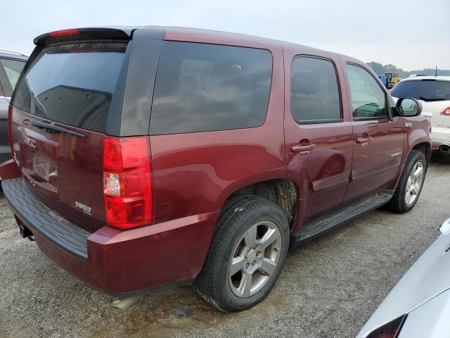 1GKFC13599R127843 - 2009 GMC YUKON HYBR MAROON photo 3