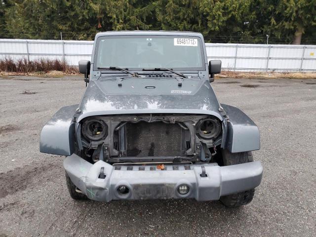 1J8GA59117L157770 - 2007 JEEP WRANGLER S CHARCOAL photo 5