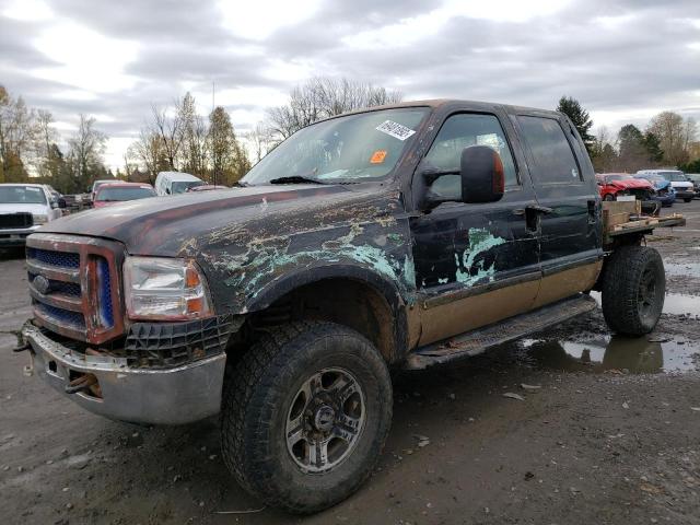 1FTWW31P86EC65105 - 2006 FORD F350 SRW S BLACK photo 1