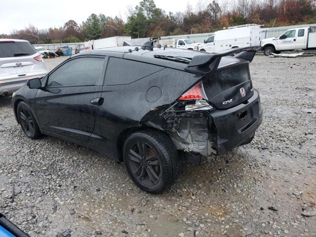 JHMZF1C4XCS001318 - 2012 HONDA CR-Z BLACK photo 2