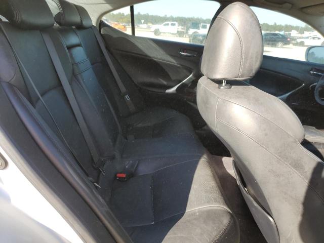 JTHBK262472033166 - 2007 LEXUS IS 250 SILVER photo 10