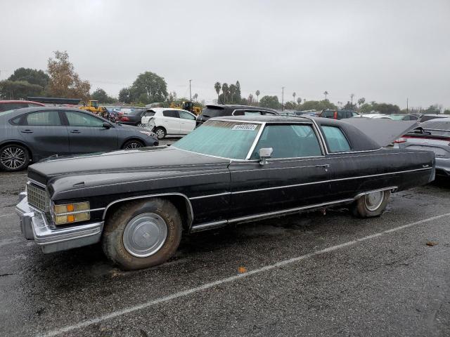 6D47R40154761 - 1974 CADILLAC COUPE DEVI BLACK photo 1