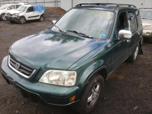 JHLRD18771S013064 - 2001 HONDA CR-V SE GREEN photo 2