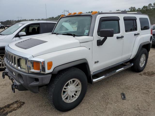 5GTDN13E078223532 - 2007 HUMMER H3 WHITE photo 1