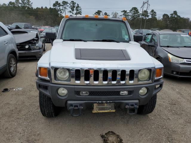5GTDN13E078223532 - 2007 HUMMER H3 WHITE photo 5