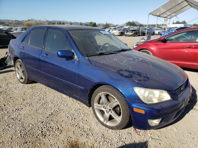 JTHBD182310015536 - 2001 LEXUS IS 300 BLUE photo 4