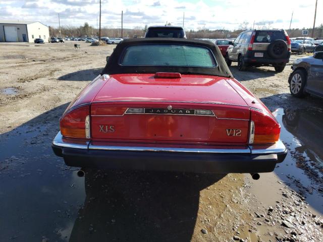 SAJNV4846KC164894 - 1989 JAGUAR XJS RED photo 6